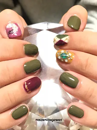 ネイル nail snowjewelのネイルデザイン