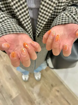 ネイル iida  HAIRS所属・muu_miki 𓂃  潮来市のネイルデザイン