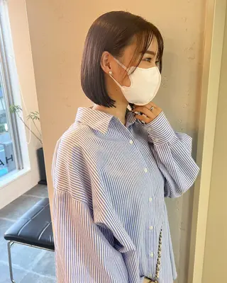 ショート カラー ➖石江 雷蔵➖のヘアスタイル
