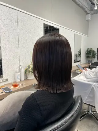 ミディアム カラー 透明感カラー/艶髪 ♥柏谷菜穂♥のヘアスタイル