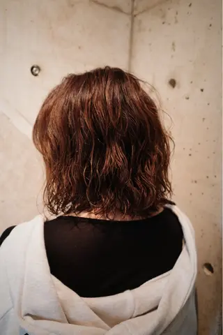 ショート パーマ 宮崎 恵多のヘアスタイル