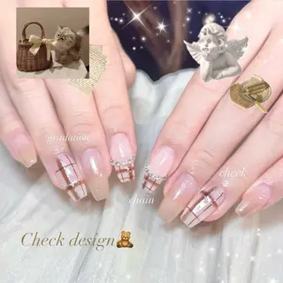 ネイル 🎀mahiro🎀 #ガーリーのネイルデザイン