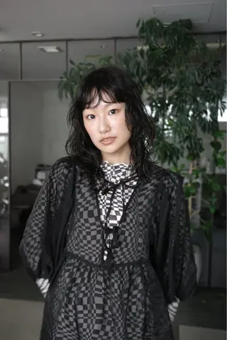 ミディアム パーマ 🌀渋谷ボブパーマ 🌀河野瑠太のヘアスタイル