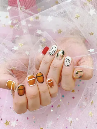 ネイル 🦋ネイルサロン ブラン🌈ゆりのネイルデザイン