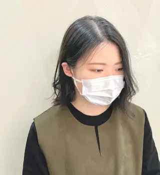 ミディアム カラー 韓国ヘア/ 古川のヘアスタイル