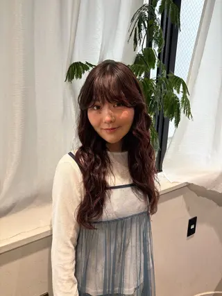 セミロング ☀️個性派/横浜パ ーマ/暖色/ミミのヘアスタイル