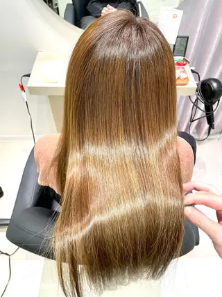 ロング ウサミ/髪質改善 酸性ストレート🌈のヘアスタイル