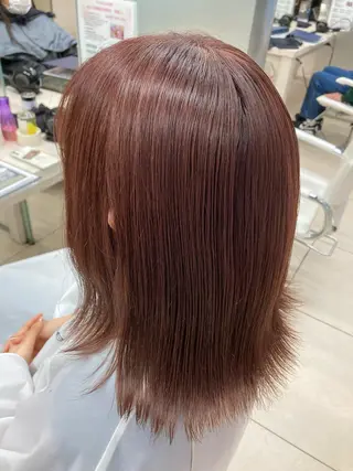 カラー 🫧ダメージレス🫧 松下のヘアスタイル