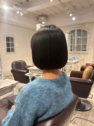ミディアム Ashanti 濱野のヘアスタイル