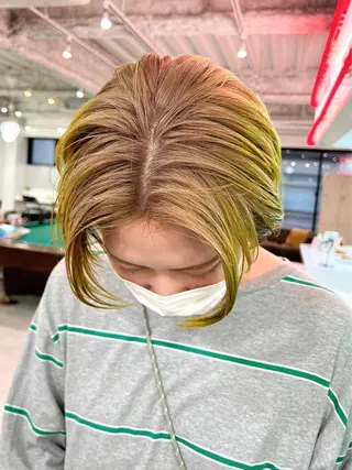 ショート カラー トレンドボブ /ミリヤのヘアスタイル