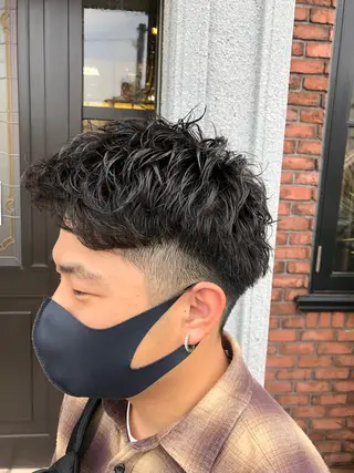 メンズ 門脇 真生人のヘアスタイル