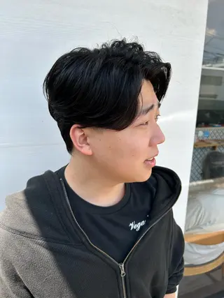 メンズ 深田 幸暉のヘアスタイル