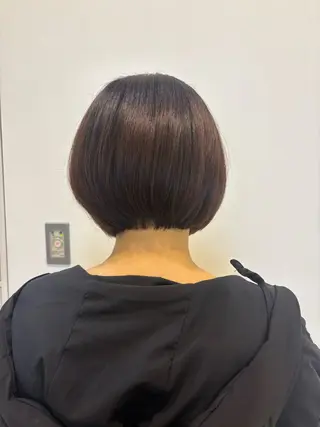 ショート 尾崎 優花のヘアスタイル