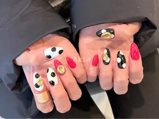 ネイル w wのネイルデザイン