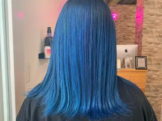 セミロング 吉田 聡一のヘアスタイル