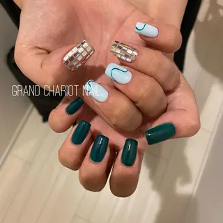 ネイル NORA nail UMEDA MAIのネイルデザイン