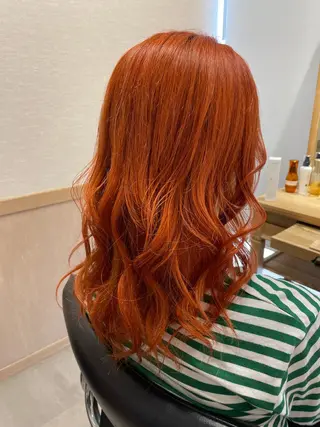セミロング カラー miho 🌼🌼🌼のヘアスタイル