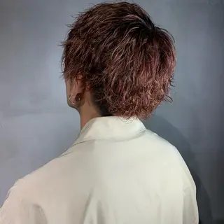 ショート カラー メンズ 清水 美雪のヘアスタイル