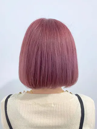 ショート カラー ヘアアレンジ 🍒暖色✖️レイヤー ／Haruna🍒のヘアスタイル