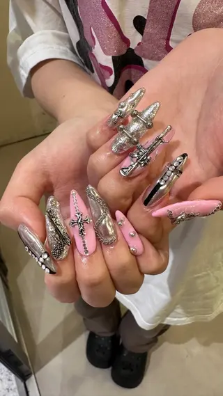 ネイル 🎶個性派ネイル💅 /Komachi❤️のネイルデザイン