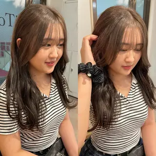 ロング カラー riTo Harunaのヘアスタイル