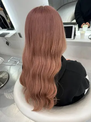 ロング ならざきつぐみ /天王寺/ハイトーンのヘアスタイル