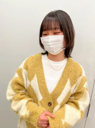 ミディアム カラー お洒落パーマ/ボブ ❄️Tomoka❄️のヘアスタイル
