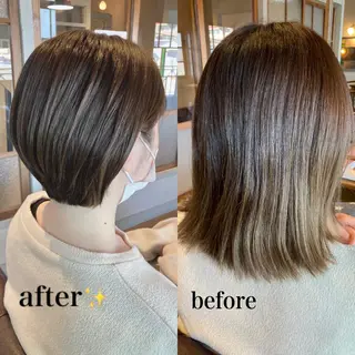 ショート タカツド ユウキのヘアスタイル