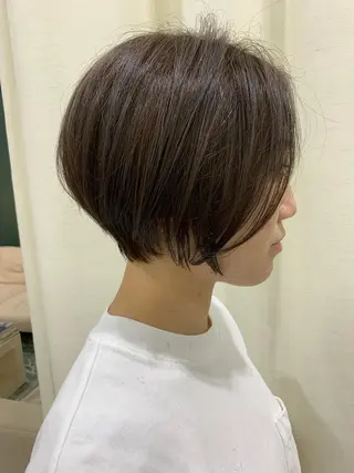 ショート カラー 笠原 敦司のヘアスタイル