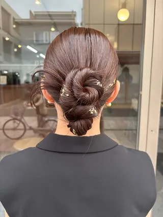 ミディアム 🌈トップデザイナー 金沢駅近nanamiのヘアスタイル