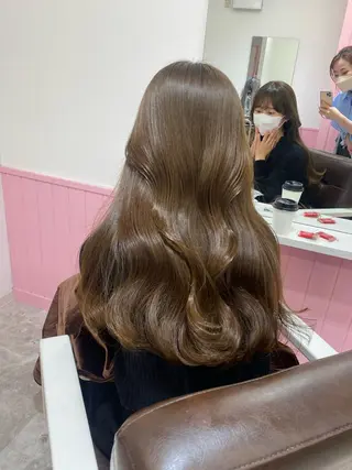 ロング 髪質改善韓国レイヤー SHIORI🦋のヘアスタイル