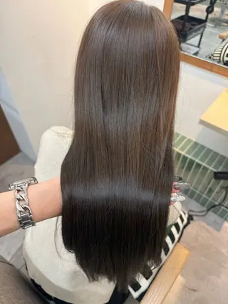 ロング カラー ヘアアレンジ 💎韓国ヘア/ 艶カラー💎souのヘアスタイル