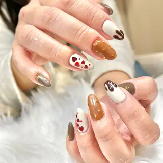 ミディアム ネイルサロン hanakoharuのネイルデザイン