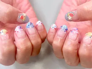 ショート nail salon eclatのネイルデザイン