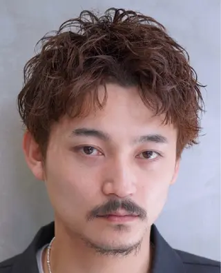 カラー パーマ メンズ 仙台フェザーパーマ/ fifth/遠藤楓雅のヘアスタイル