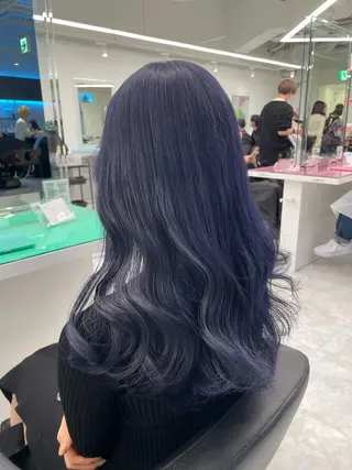 ロング 🦋韓国風カラー🦋 こうせい原宿のヘアスタイル