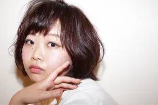 ショート ミディアム カラー タジマ ヤスヒサのヘアスタイル