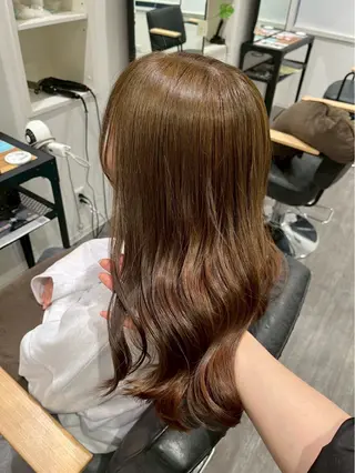セミロング カラー nijika/ カラーリスト🫧のヘアスタイル