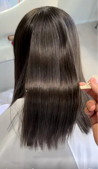 ロング 遠藤惟斗/自由が丘/ 透明感カラー/パーマのヘアスタイル