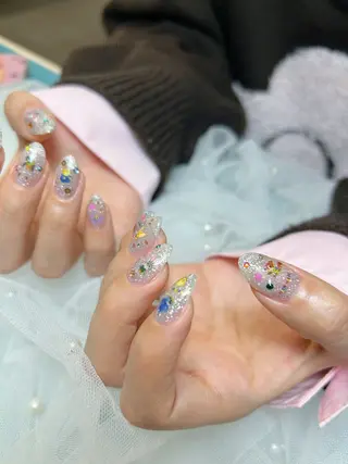 ネイル takara nail所属・takara射水高岡 マグネット韓国ポップのネイルデザイン