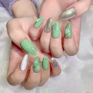 ネイル 3Dアートネイル💗 都築レナのネイルデザイン