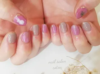 ネイル 🥀ネイルサロン cotonコトン🥀のネイルデザイン
