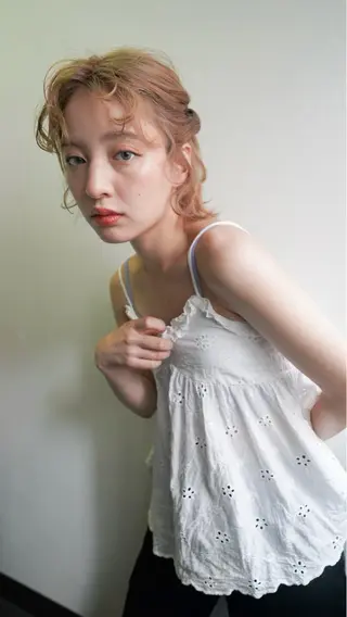 ショート 大山 茶子のヘアスタイル