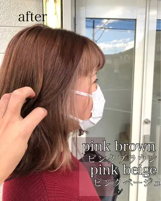 ミディアム カラー 韓国ヘア🇰🇷 RYOTAのヘアスタイル