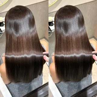 ロング カラー 銀座No.1髪質改善 縮毛矯正/本木のヘアスタイル