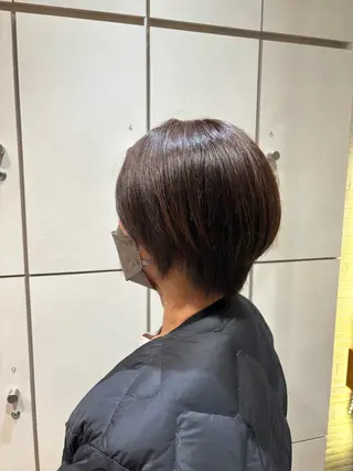 ショート ボブ/ショート/金田 夏葵のヘアスタイル