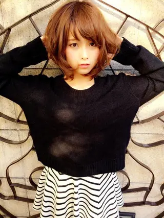 ミディアム tuuli トゥーリのヘアスタイル