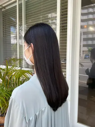 ロング 村上 由希のヘアスタイル