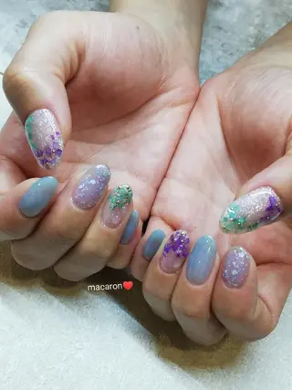 ネイル nail salon macaron のネイルデザイン