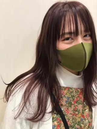 ロング 💗モデルカット 募集中のヘアスタイル